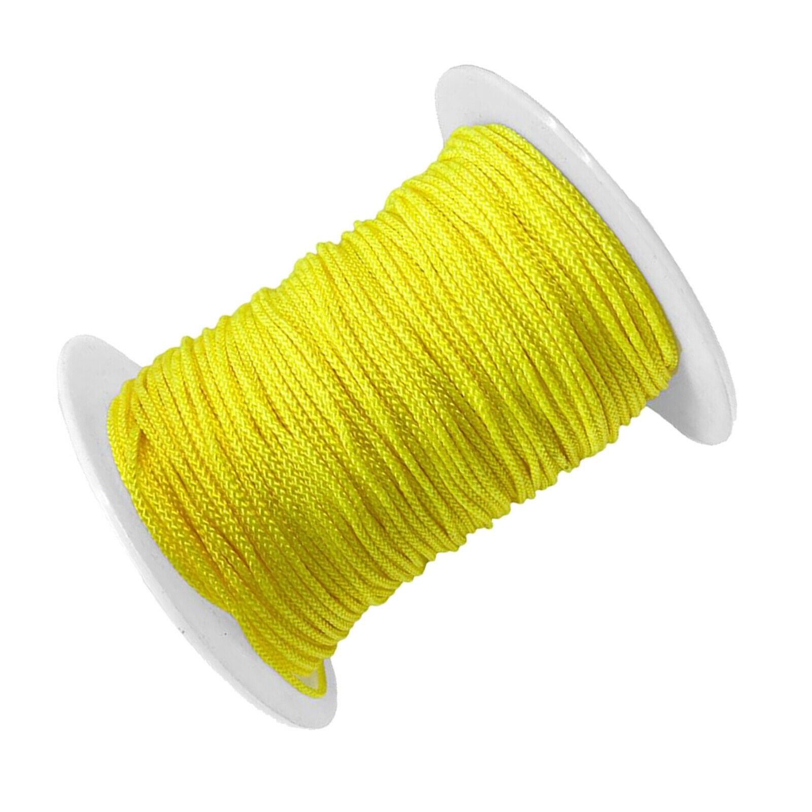 Set of 2 High Visibility Scuba Diving Reel Line 83m/289ft Orange+Yellow