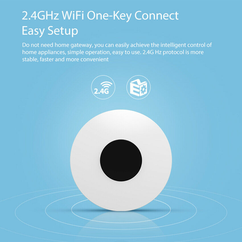 WiFi Smart Light Switch Universal Module Wireless Remote Control Fr AirCondition