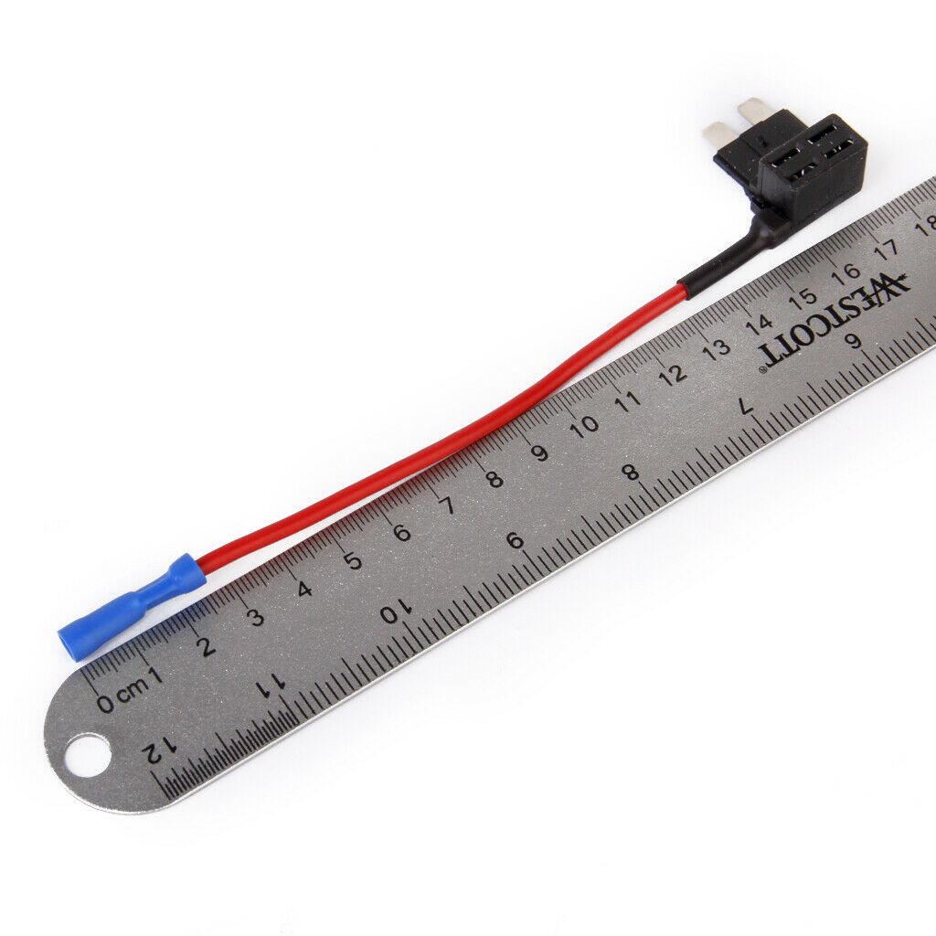 10x ADD-A-Circuit Fuse TAP Adapter Standard ATO ATC Blade Fuse Holder 32V