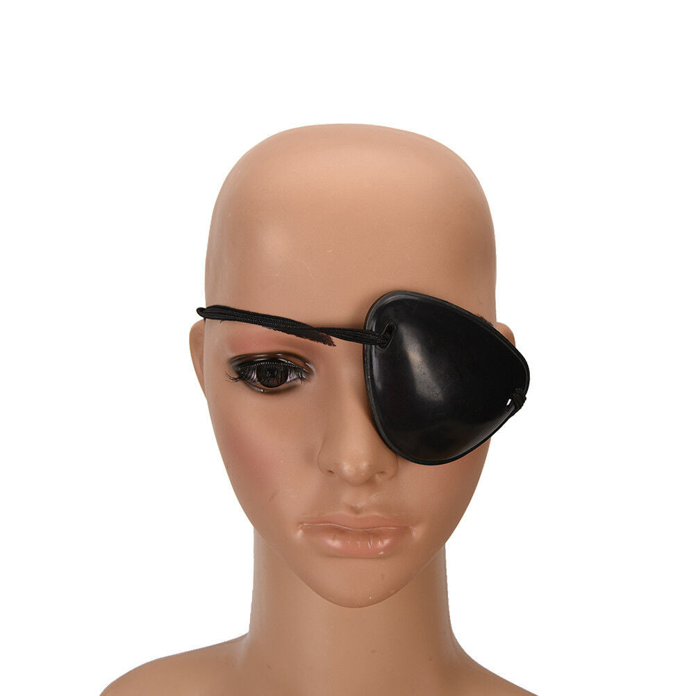 1x Medical Eye Patch Foam Groove Washable Eyeshades Adjust Strap Kids/Adul BDAU
