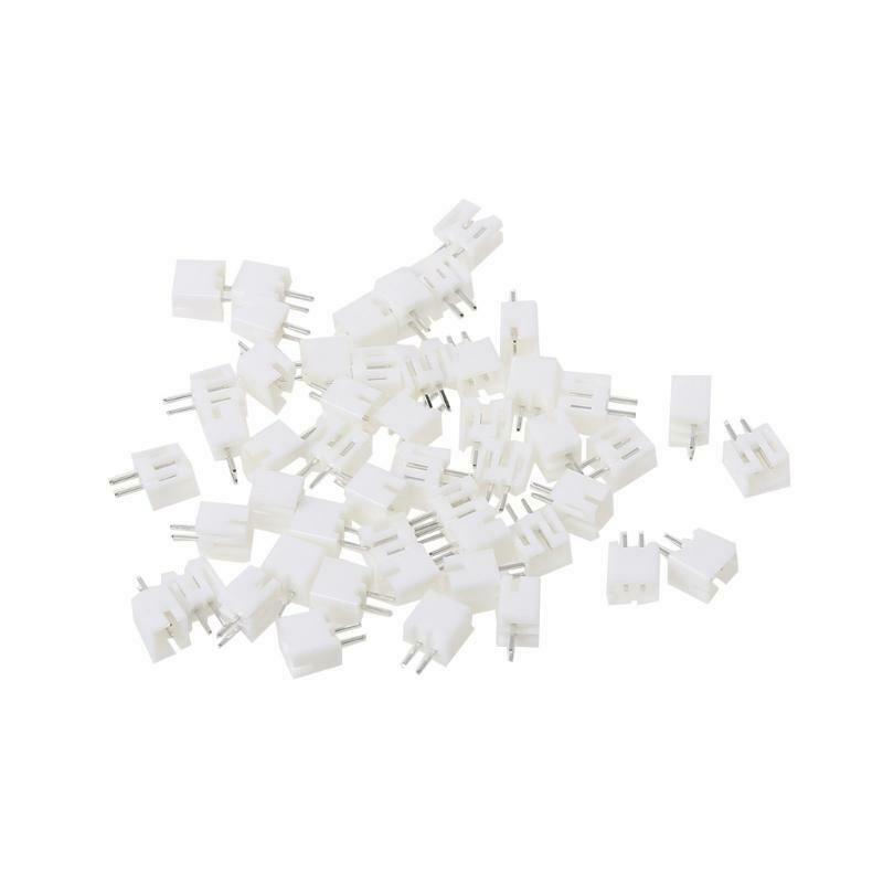 50 SETS Mini Micro JST 2.0 PH 2-Pin Connector Plug with Wires Cables 120MM 26AWG
