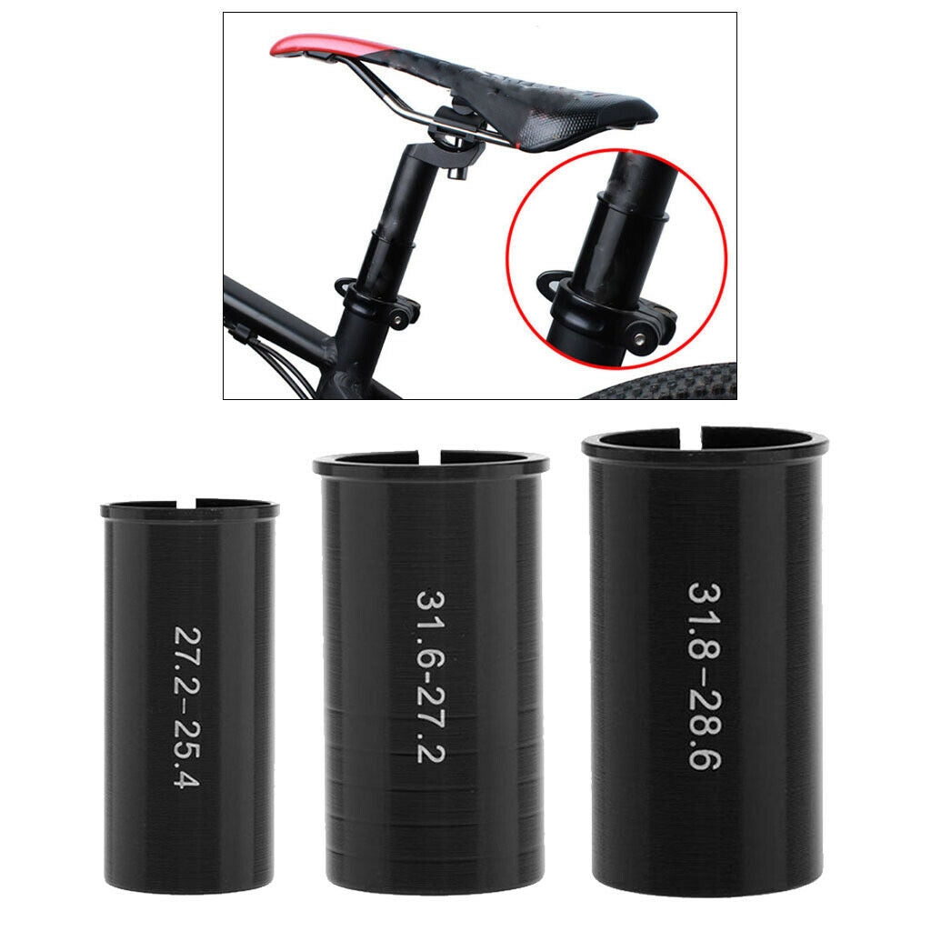 3Pc  Seatpost Cleat Adapter - 27.2 to 31.6 25.4 to 27.2