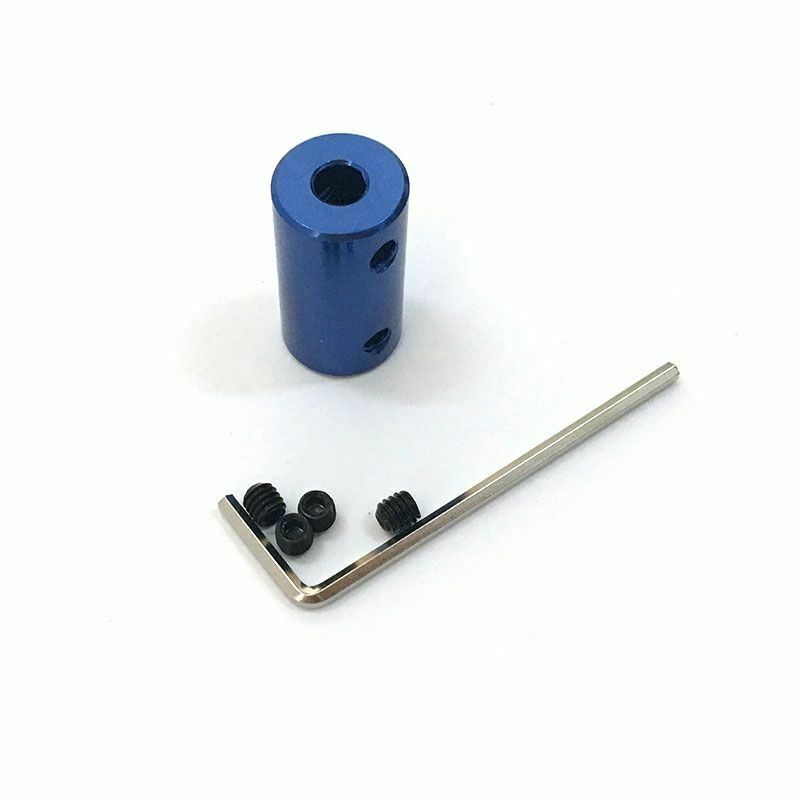 6mm to 10mm Aluminium Alloy Motor Shaft Coupling Joint Connector, Aluminum AllS3