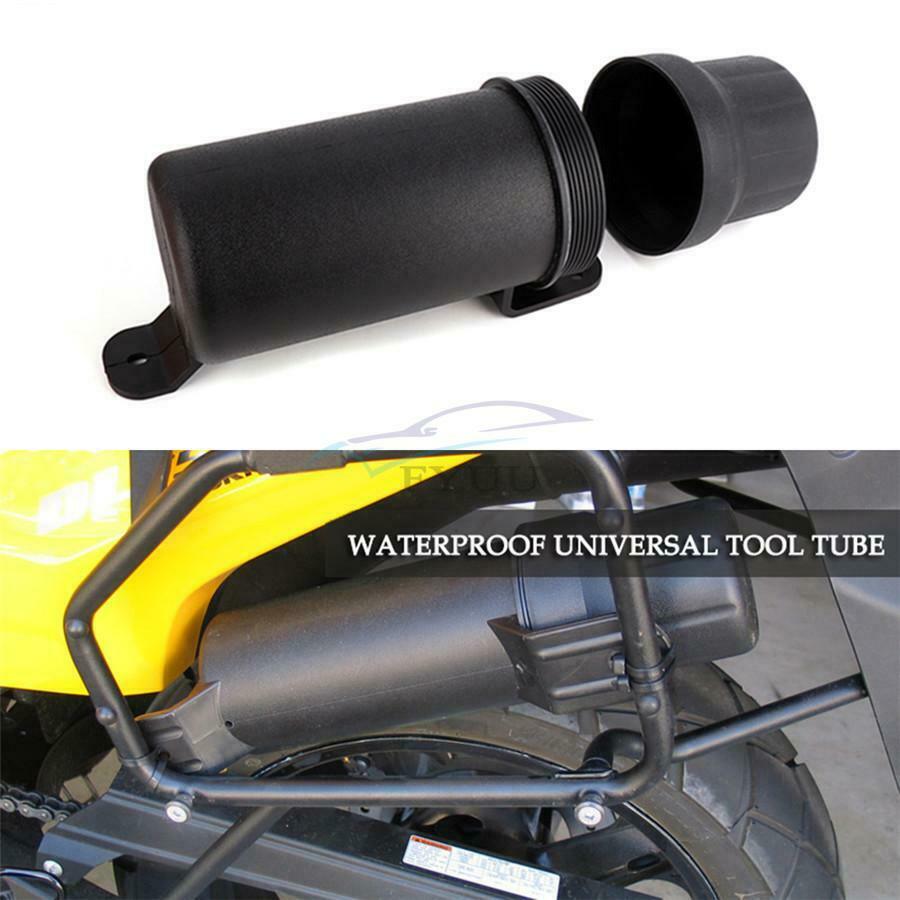 Motorcycle Waterproof Tool Tube Gloves Raincoat Storage Box Tool Universal