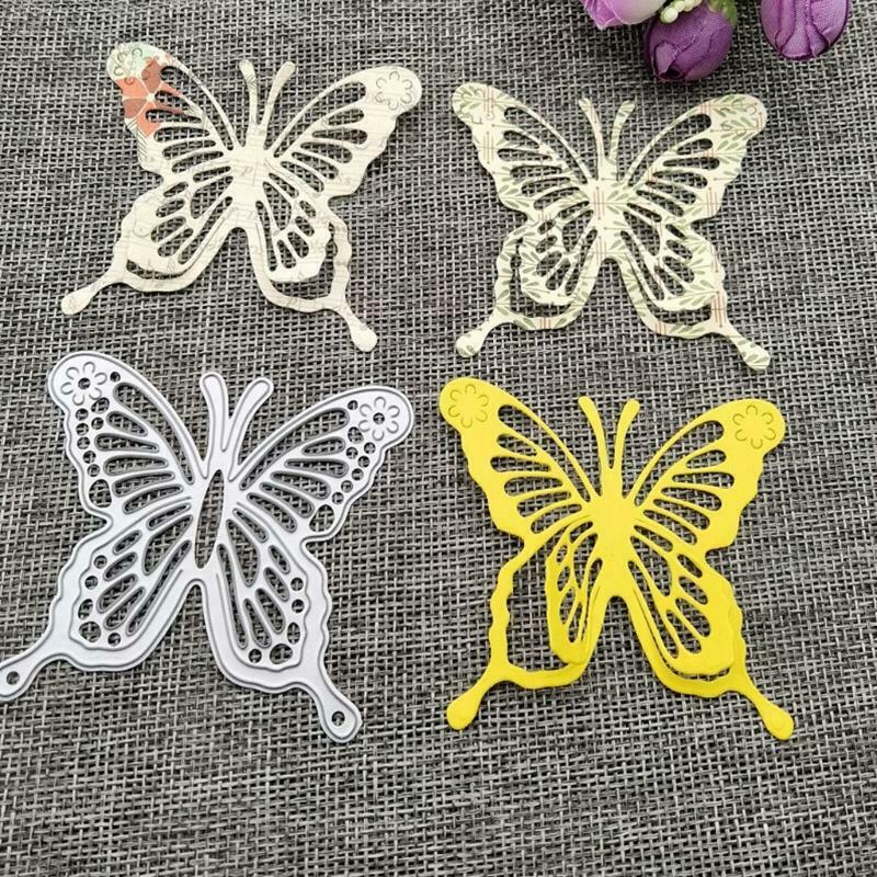 Butterfy Metal Cutting Dies Stencil DIY Scrapbooking Album Paper Card Template