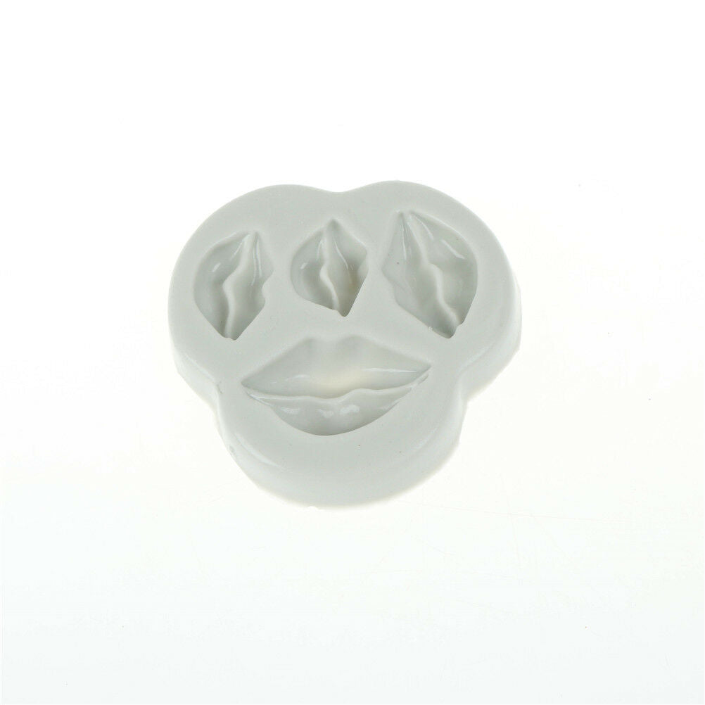 Sexy mouth lip fondant silicone chocolate mold gum paste cake mold sugar t.l8