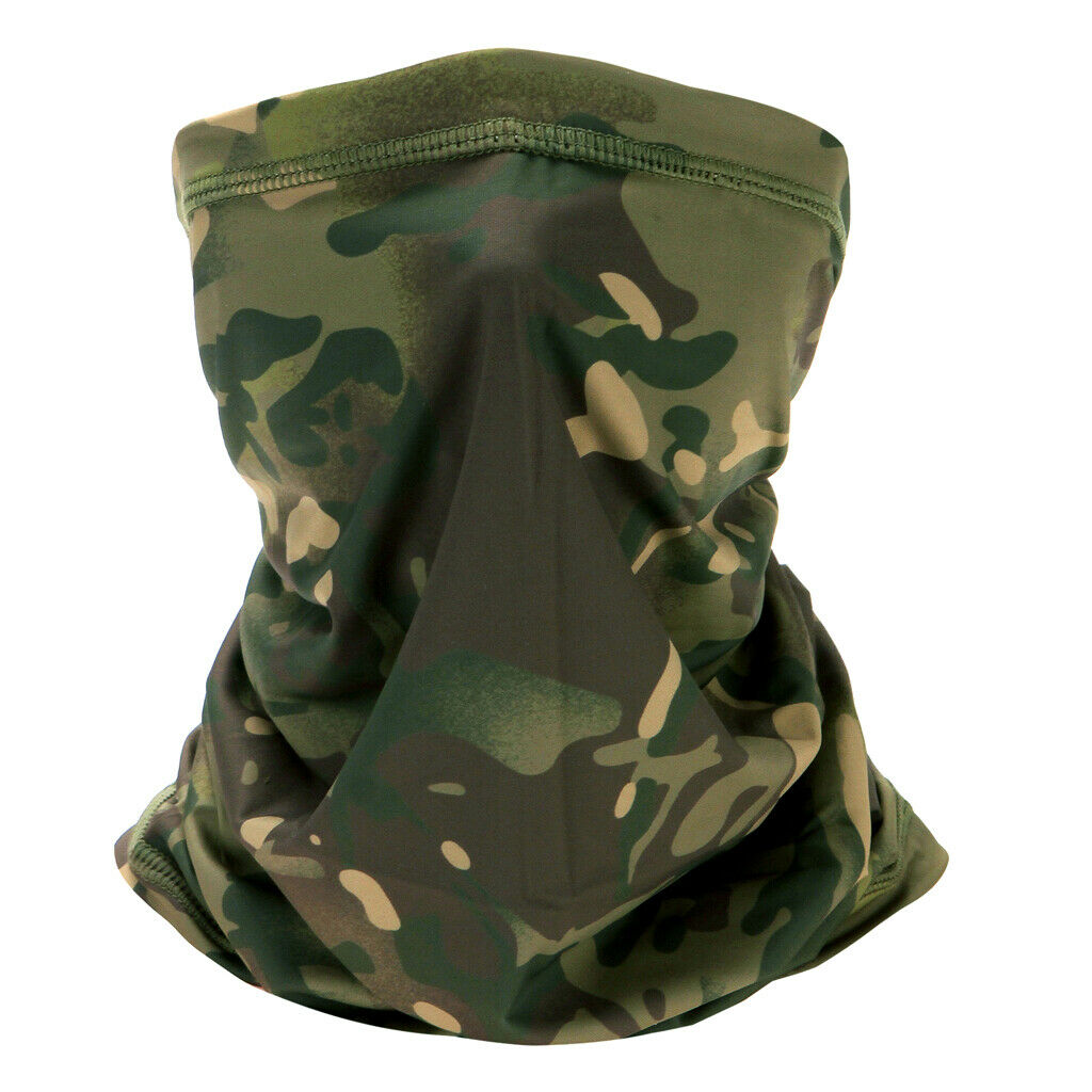 2x Sun Protection Elastic Face Scarf Hot Summer Cycling Hiking Fishing Balaclava