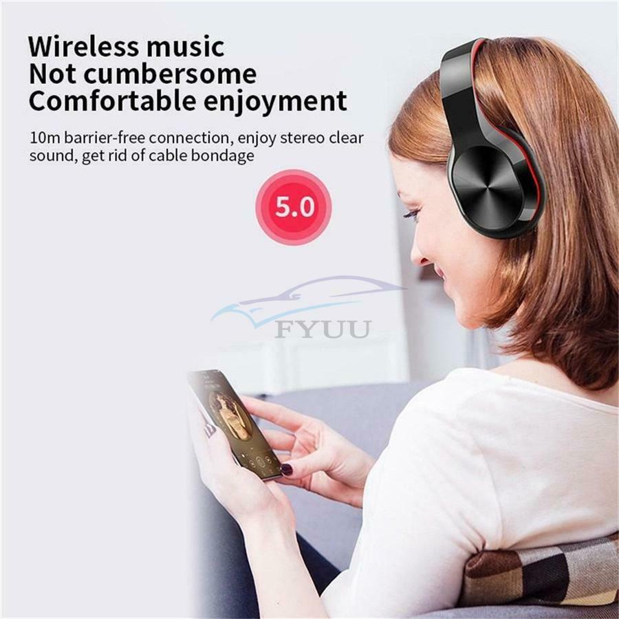 1× One-button Control  32G TF Card Support Foldable Wireless Bluetooth Headphone