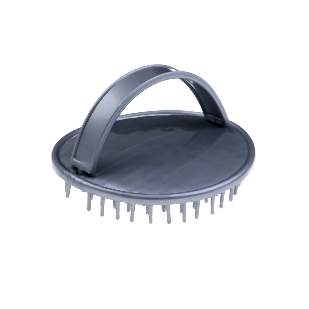 Shower Hair Shampoo Brush Comb Silicone Massage Scalp Anti-Skid Hairbrush.l8