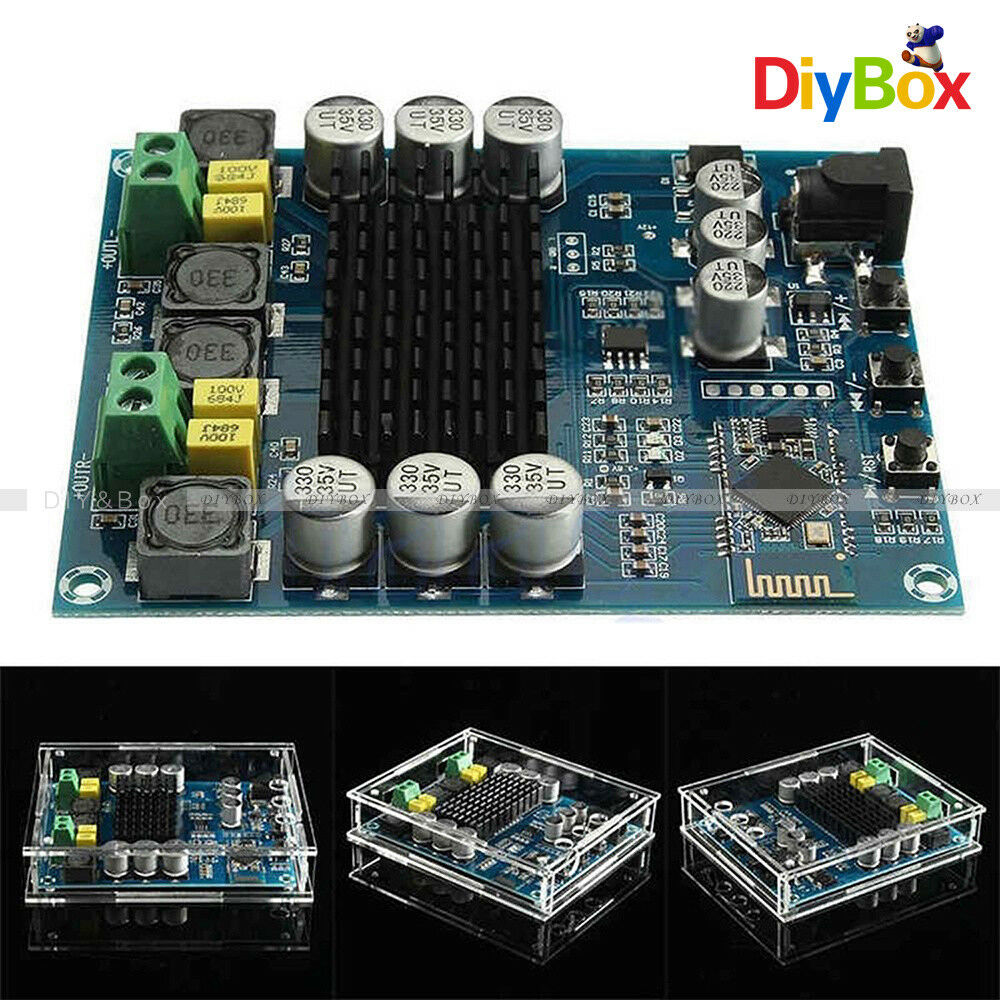 PA3116D2 120W+120W Wireless Bluetooth 4.0 Audio Digital Amplifie+ Case Kit