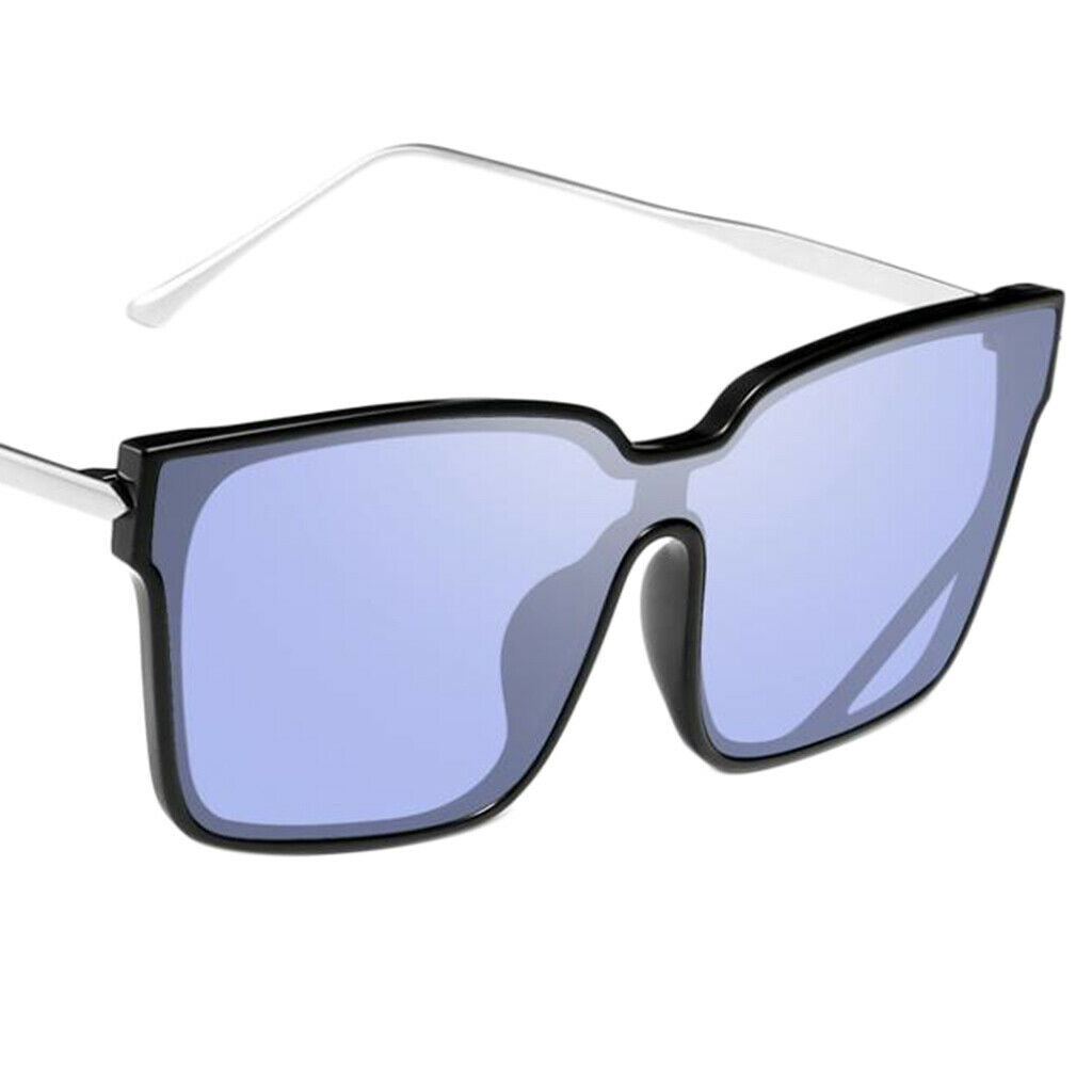 Square Shaped Sunglasses Summer Sun Glasses Party Club Eyewear Black+Purple