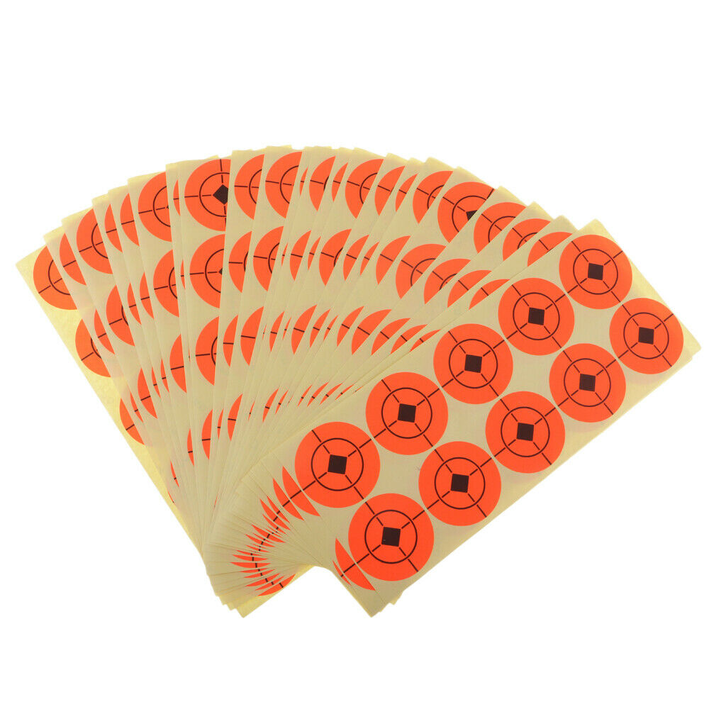 250pcs Target Stickers Round Self-adhesive Targets Hunting Archery