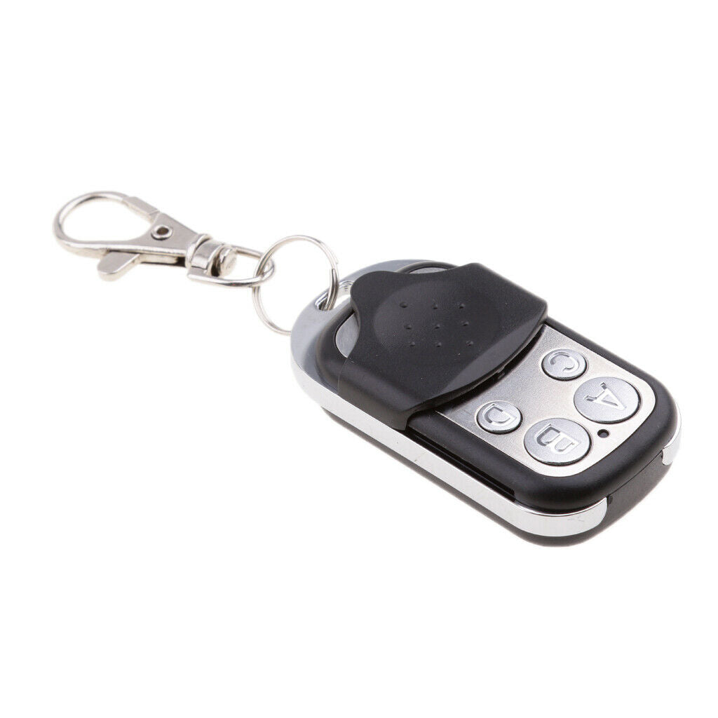 DC 12V 4 Button Garage Door Remote Control Gate Controller Key Fob Sliding