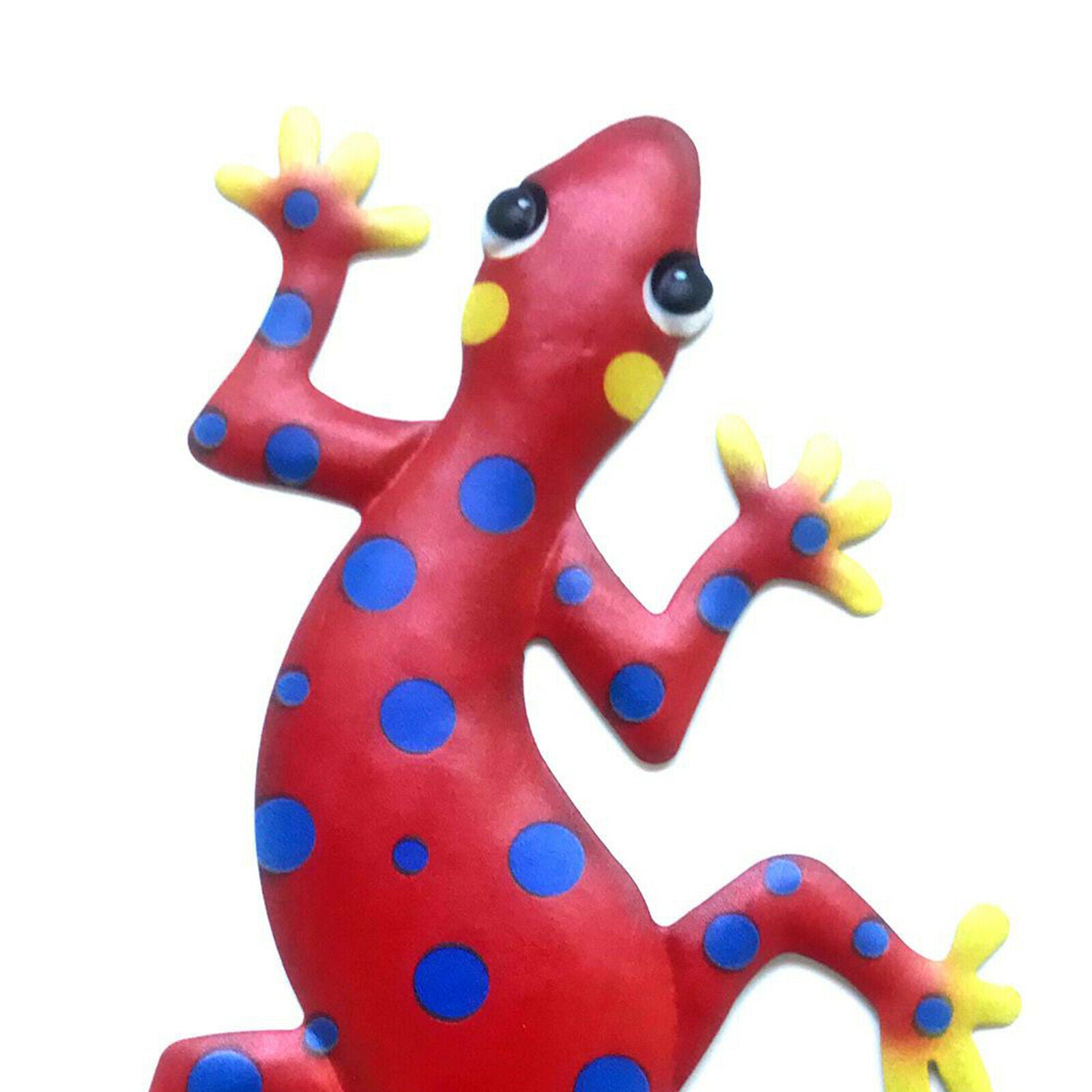 Metal Gecko Wall Art Decorative Lizard Indoor Outdoor for Kitchen Garden
