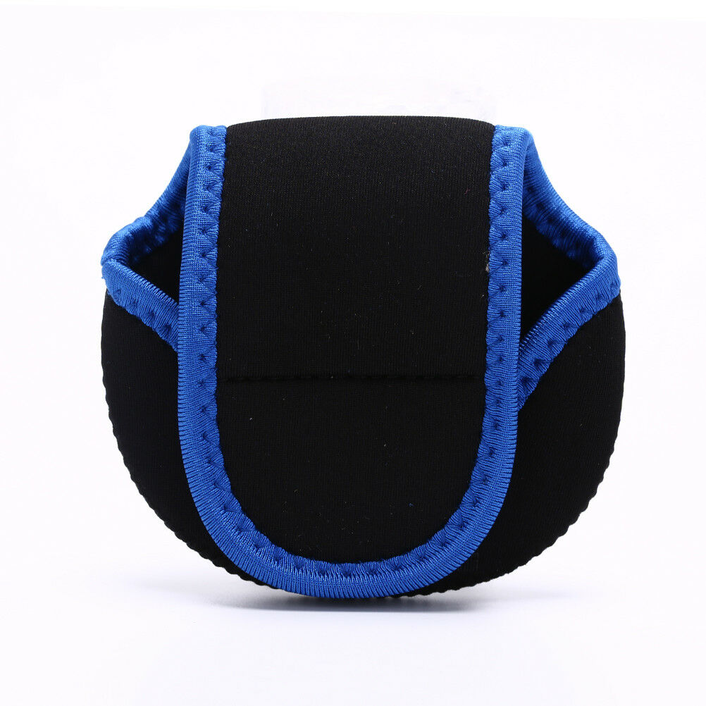 NeopreneFly Fishing Reel Storage Bags Protective Covers Cases Pouch Holder Black