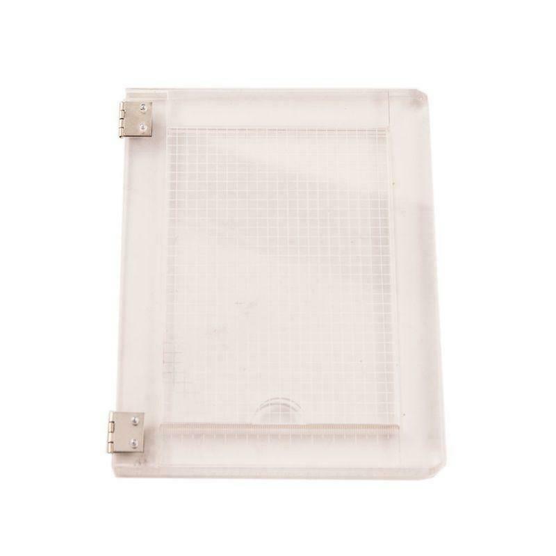 DIY Handle Seal Stamp Block for Scrapbooking Photo Album Acrylic Stamps Position