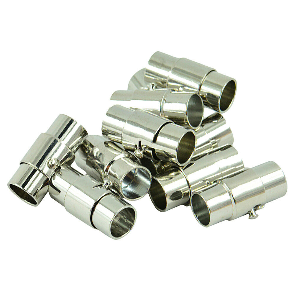 Set of 10 Metal Clasp Chain Clasp  for Leather Cord