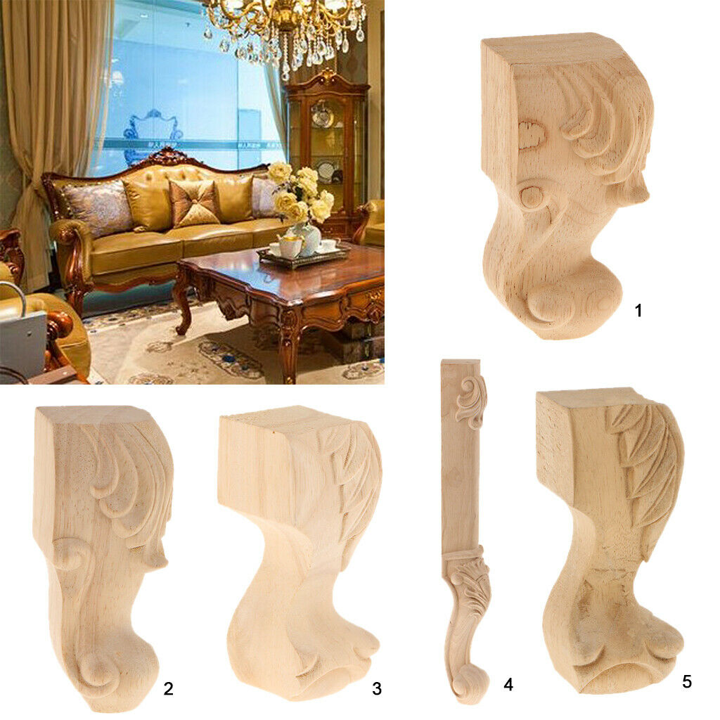 Wooden Designed Furniture Sofa Leg Anti-damp Feet for Couch Chair Cabinet 01