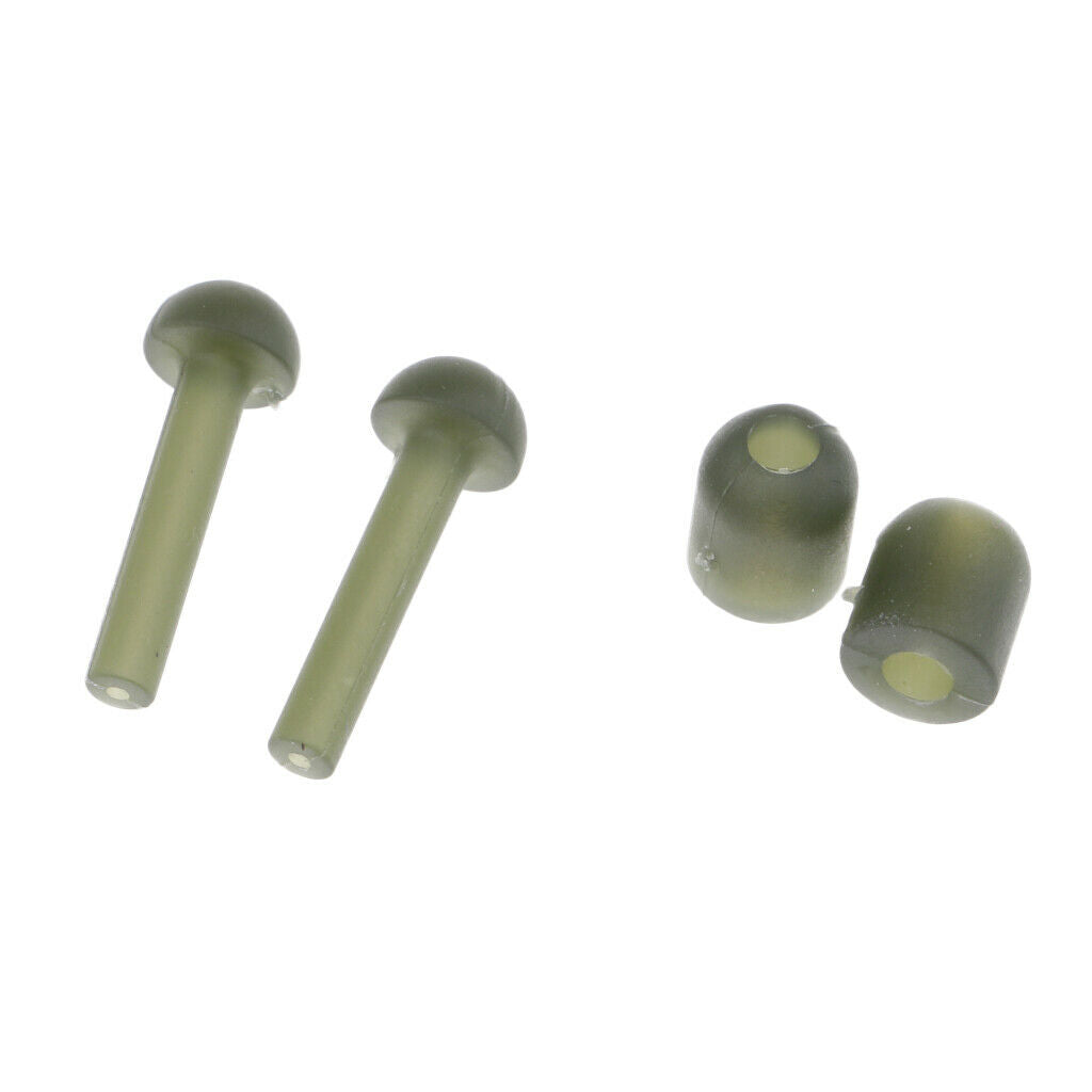 20pcs Carp Fishing Tackle Rubber Tubes   Terminal Tackle Accessories