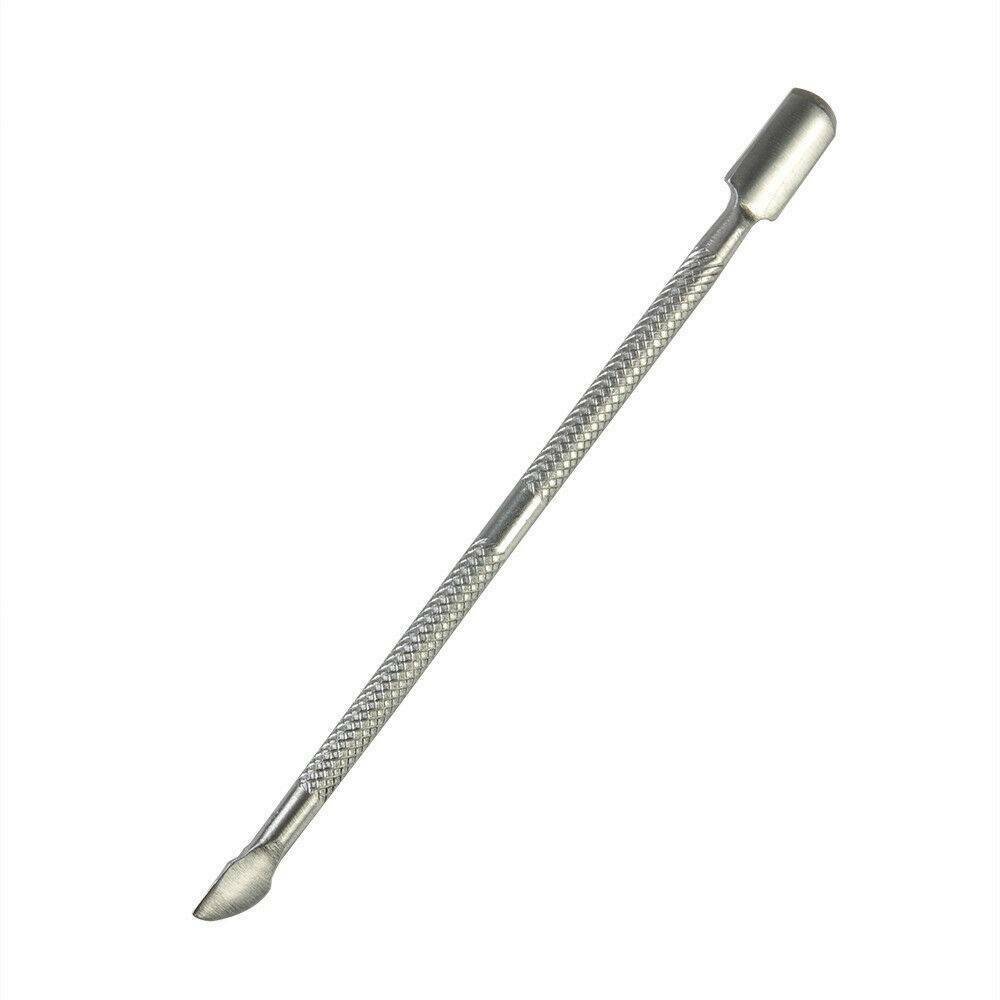 Cuticle Pusher Remover Finger Dead Skin Push Nail Manicure Stainless Steel Tool