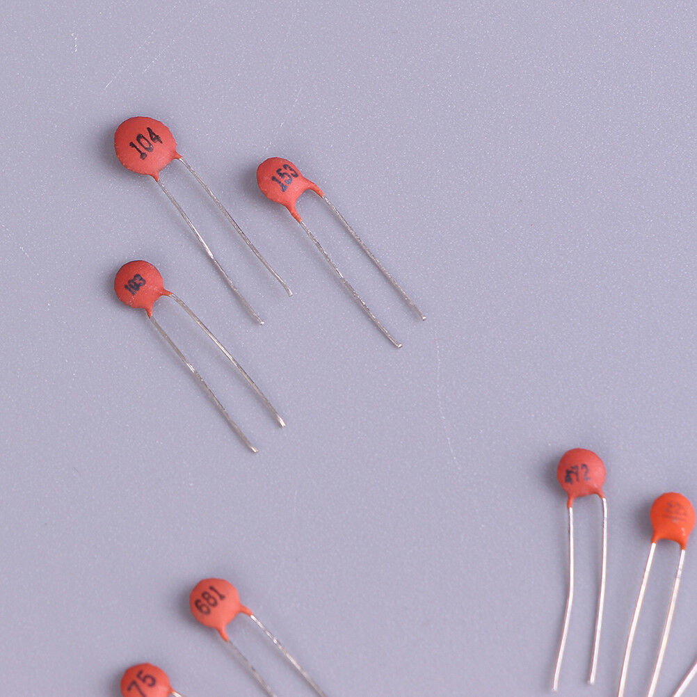 300pcs 30Values 2pf-0.1UF Ceramic Capacitor Assorted kit Assortment SetH WF