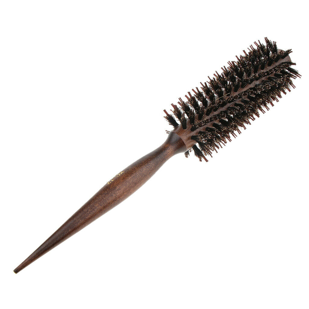 2 Pack Salon Wavy Hair Round Brush Barrel Hair Styling Comb Hairbrush