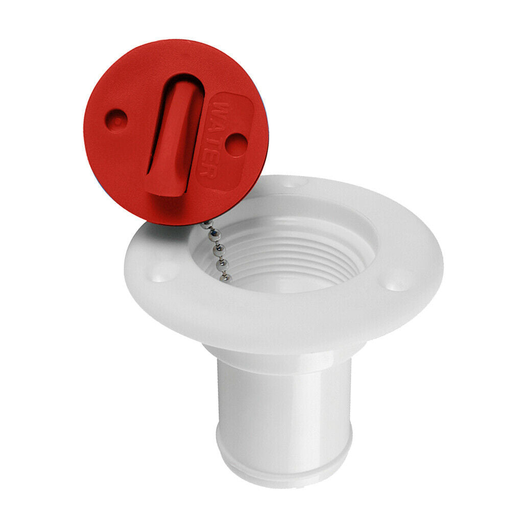 Nylon Boat Yacht Replacement Fuel Petrol Deck Filler for 38mm 1 1/2" Hose