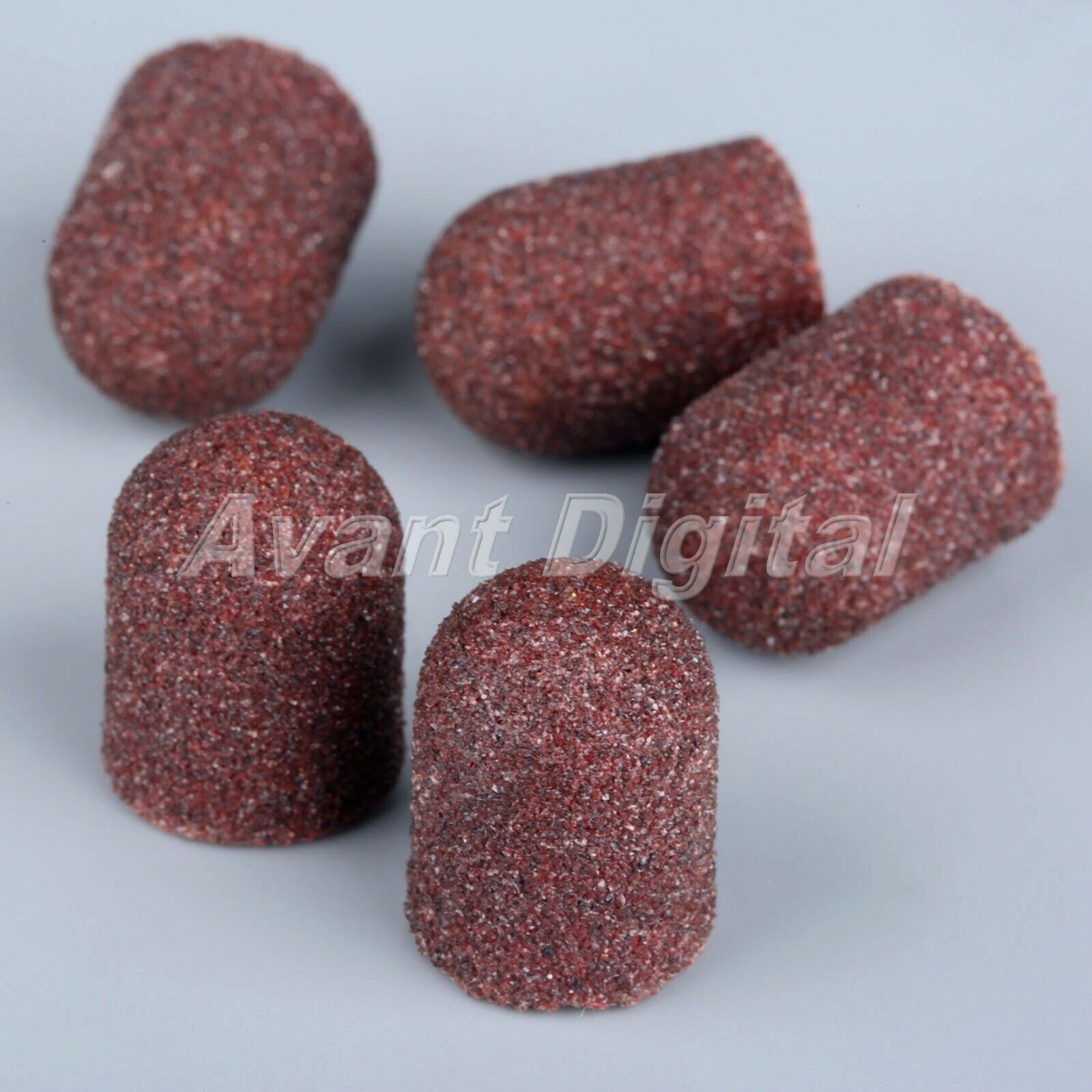 5Pcs Sanding Caps Machine Replacement Bits Pedicure For Callus Removal Nail File