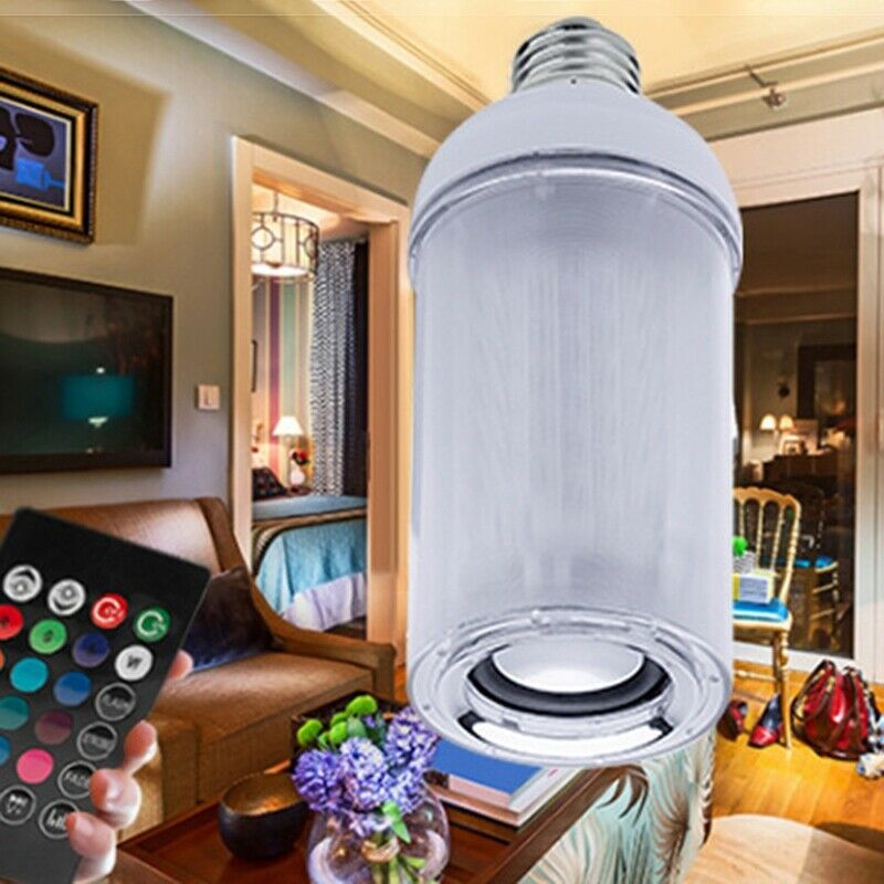 Bluetooth Audio LED Music Light Mobile APP Control Colorful Music Light Smart W8