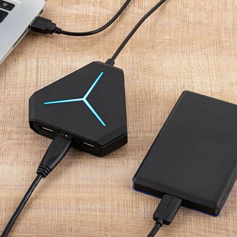 Multi USB 3.0 Hub USB Splitter High Speed 6 Ports Hub TF SD Card Reader USB2.0O2
