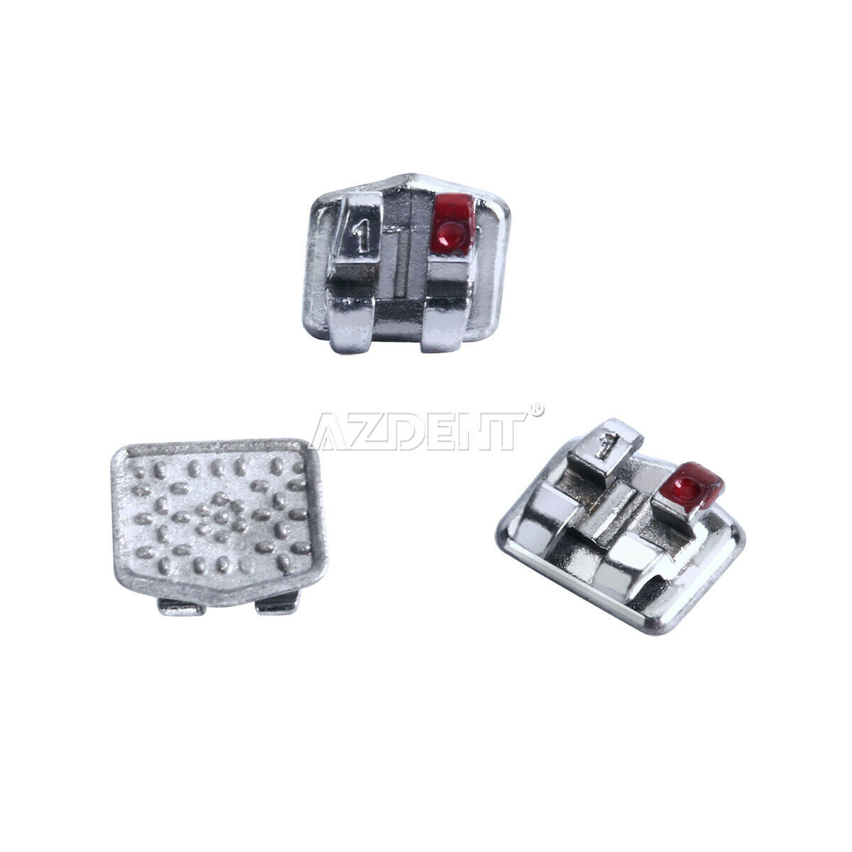 1000pcs Dental Orthodontic Brackets Braces Monoblock Mini Roth.022 3 4 5 Hooks