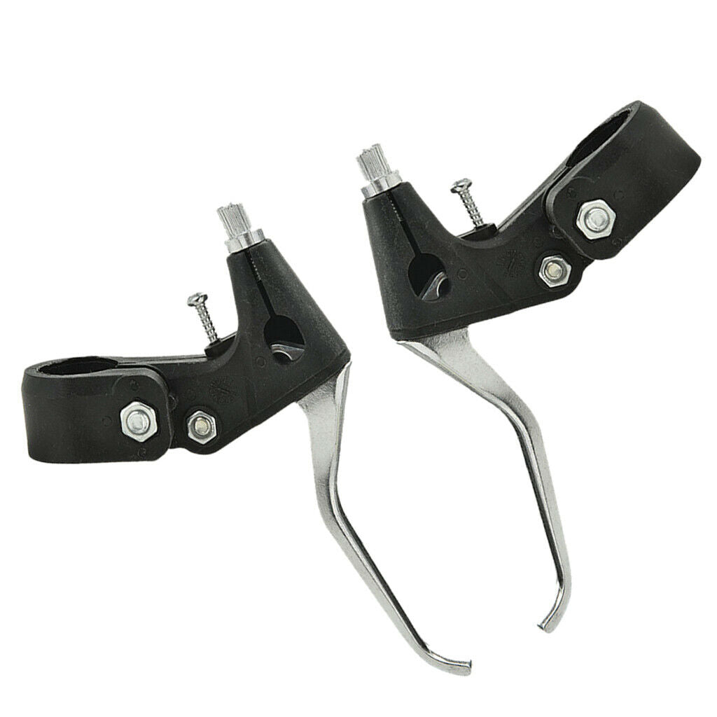 1 Pair Left Right Mountain Bicycle Hand Brake Lever Replacement 22mm Dia