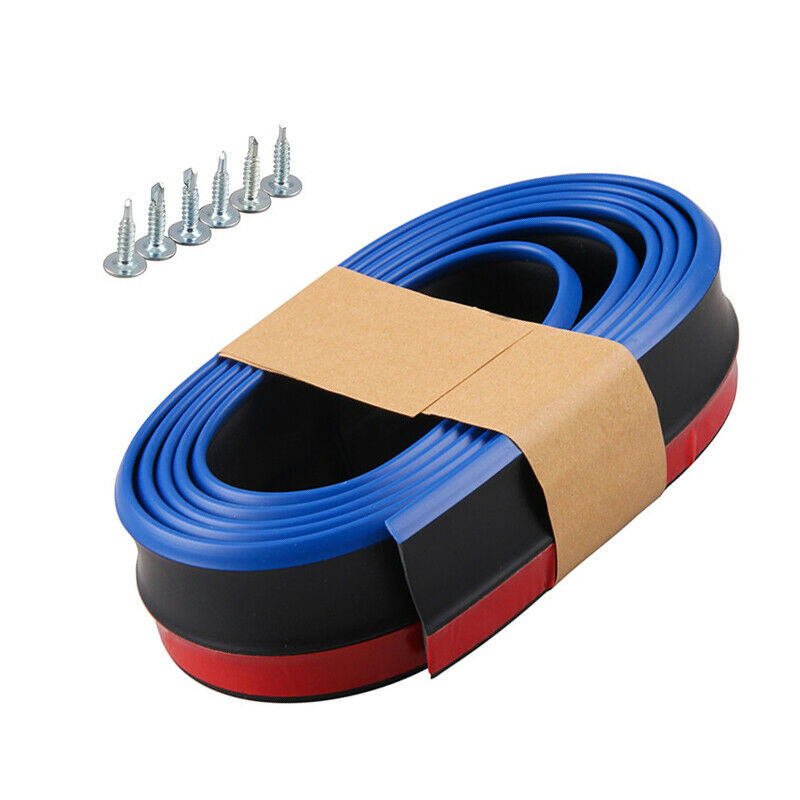 2.5M 1PCS Anti-collision Strip Anti-scratch Strip Front Bumper Strip Universal