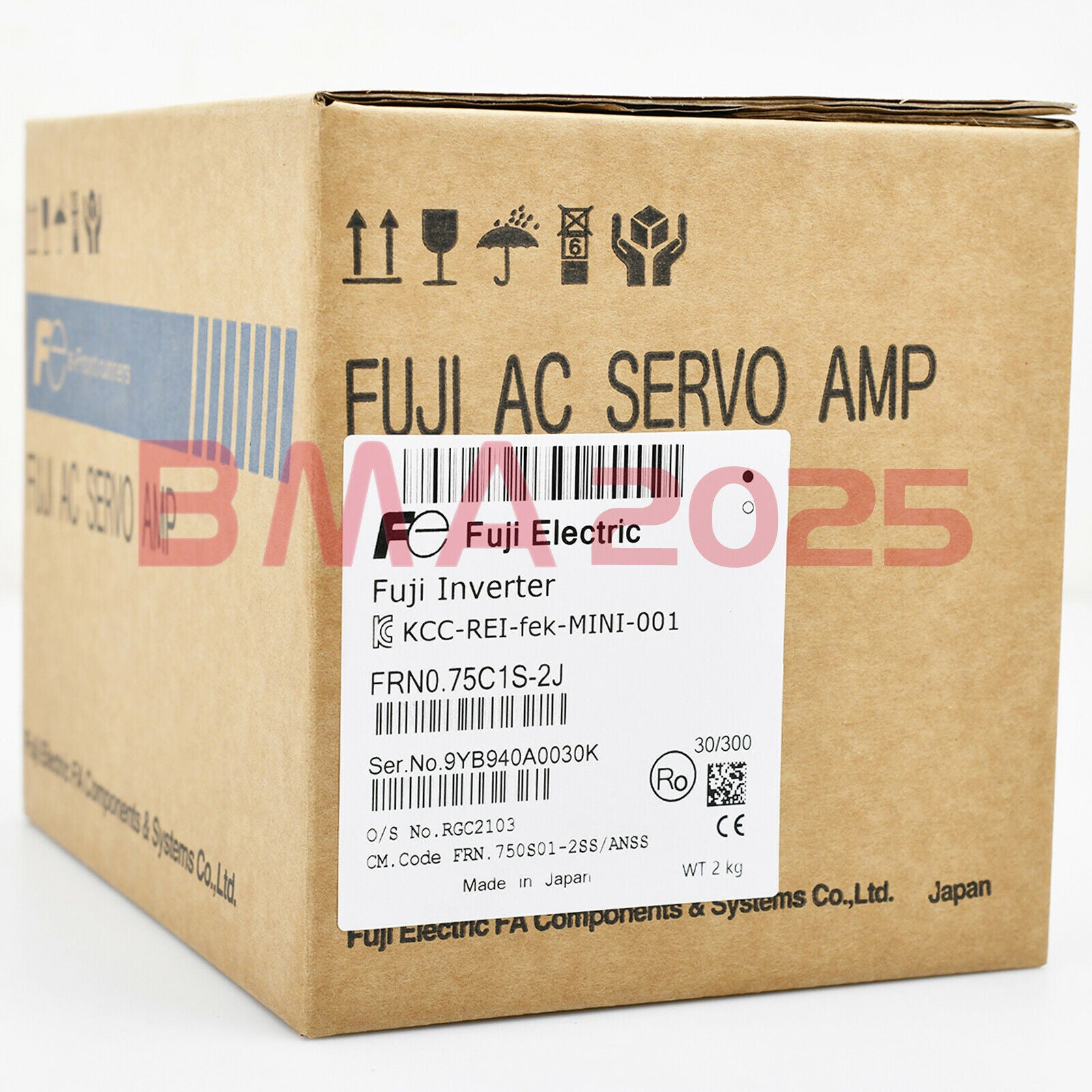 1PC New FRN0.75C1S-2J Inverter 0.75KW 1year warranty DHL free Ship FU9T
