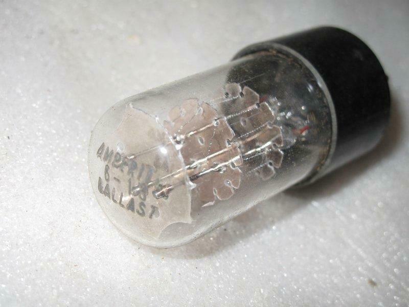1pcs - AMPERITE 6-13 Resistor Current Regulating Vacuum Tube - NOS