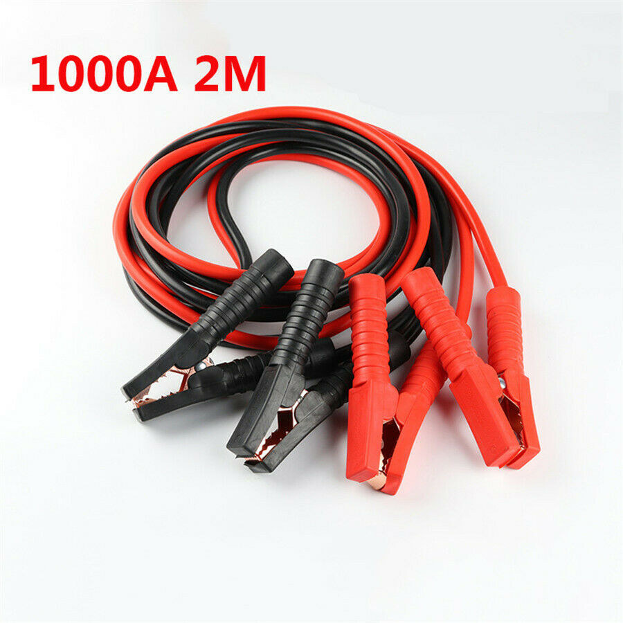 1000AMP Emergency Power Charging Jump Start Leads Car Van Battery Booster Cable