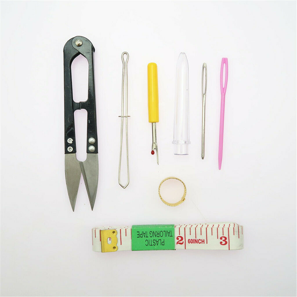 57pcs Basic Knitting Tools Accessories Supplies With Case Knit Lots Kit