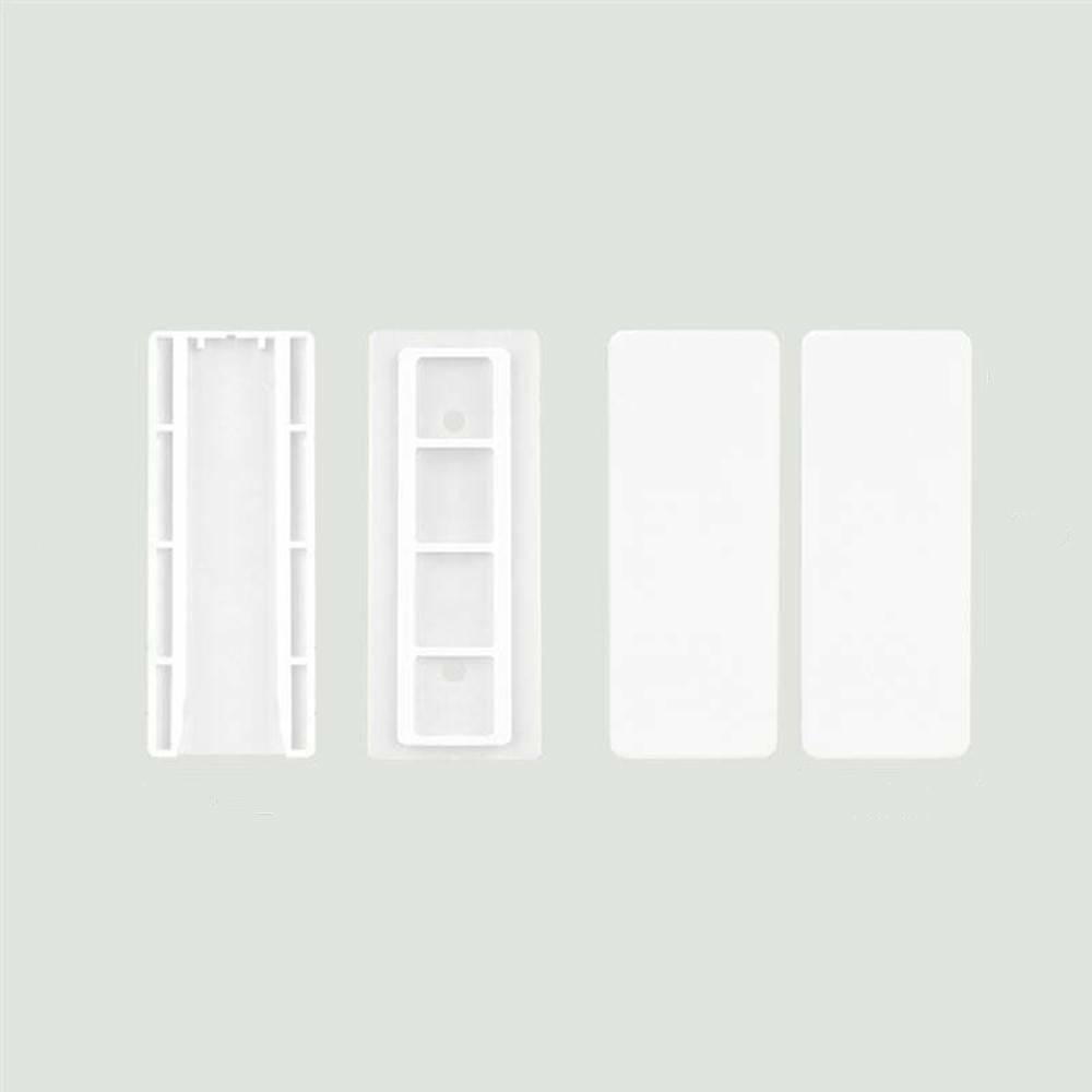 US Power Strip Holder Row Insert Punch-free Wall Hanging Patch Panel Holder DIY！