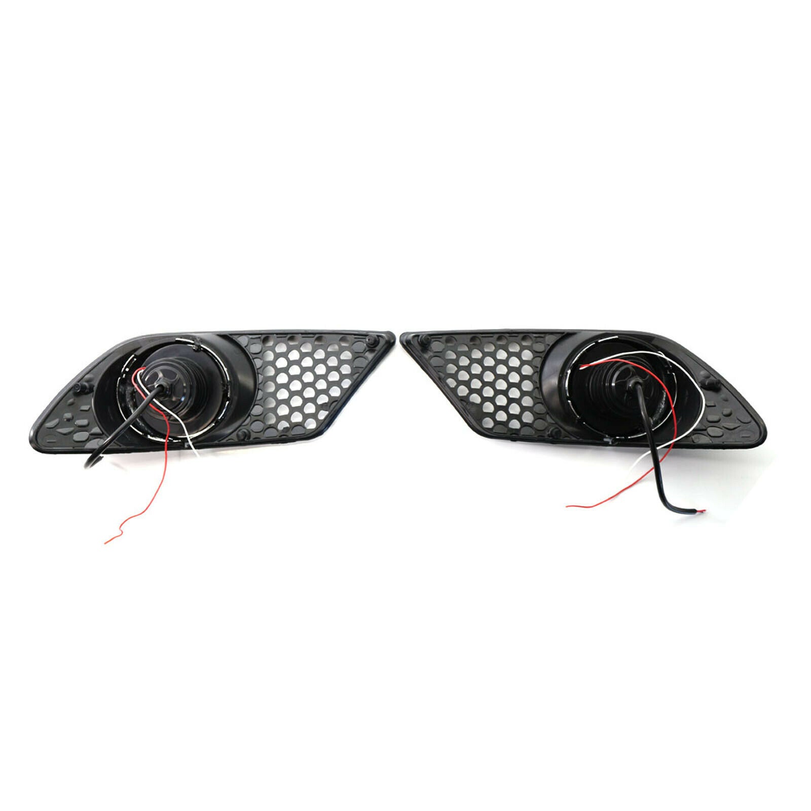 2x Right and Left Fog Light Grille Compatible for  2008-2010