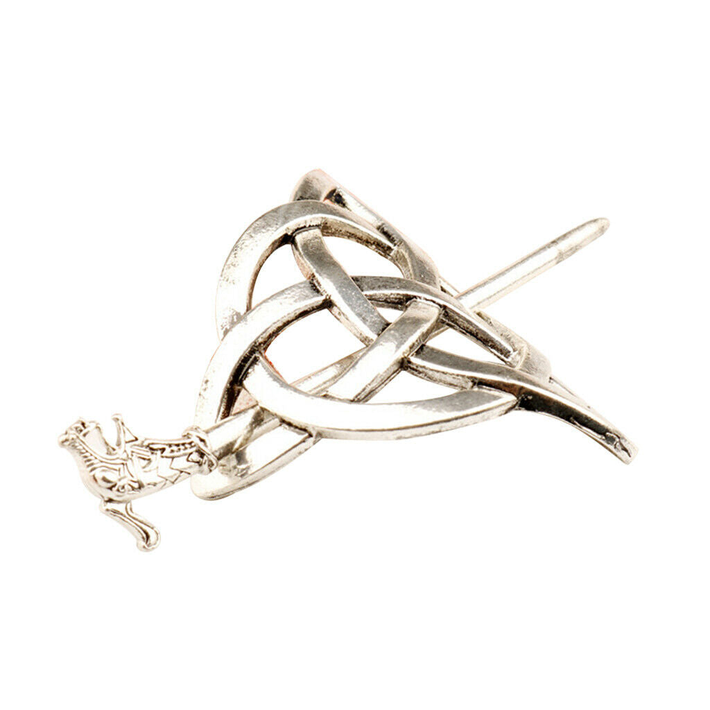 Viking Norse Hair Clip Celtic Knot Hairpins Hair Sticks Women Hair Jewelry Punk