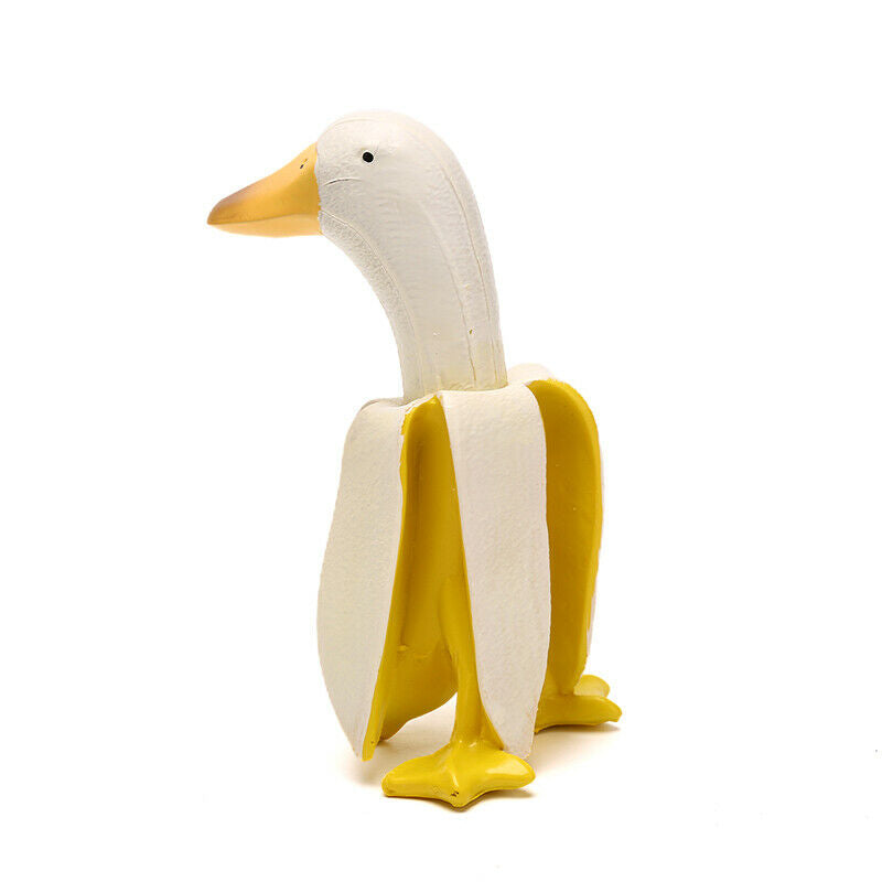 Art Banana Duck Creative Garden Decoration Sculptures Yard Garden Decor