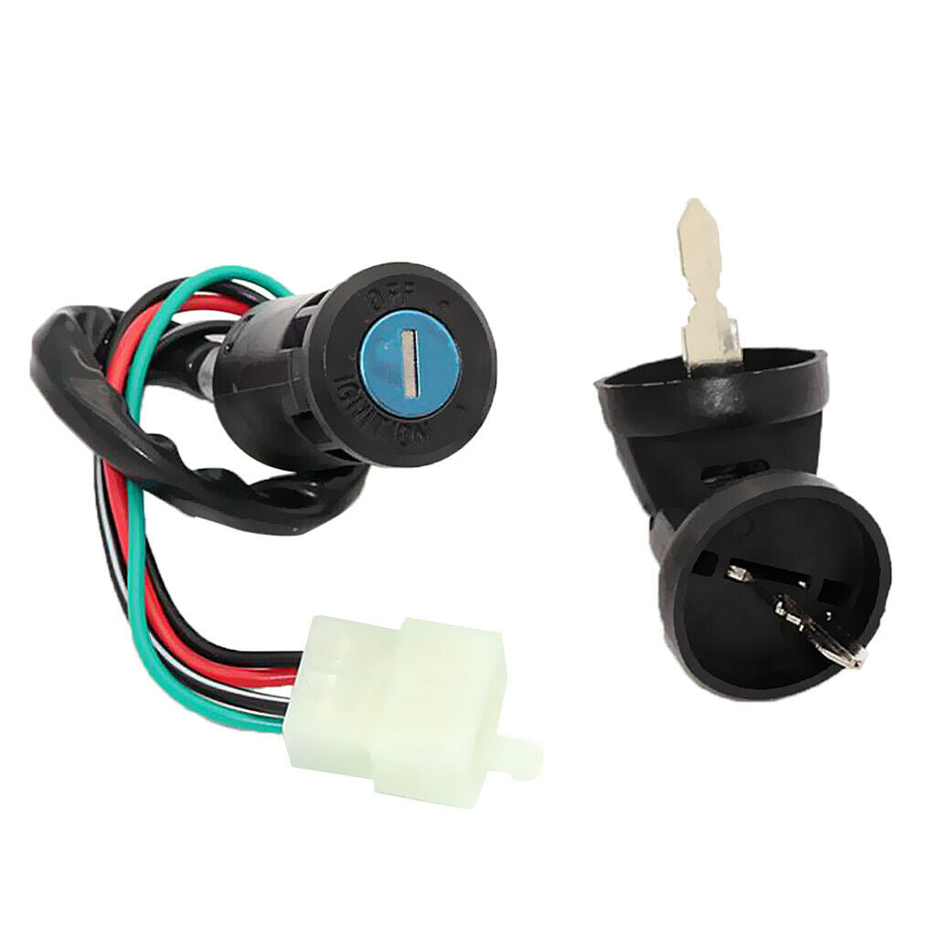 4-Wire Ignition Key Barrel Switch For ATV Quad Taotao  Dirt Bike 50-125cc
