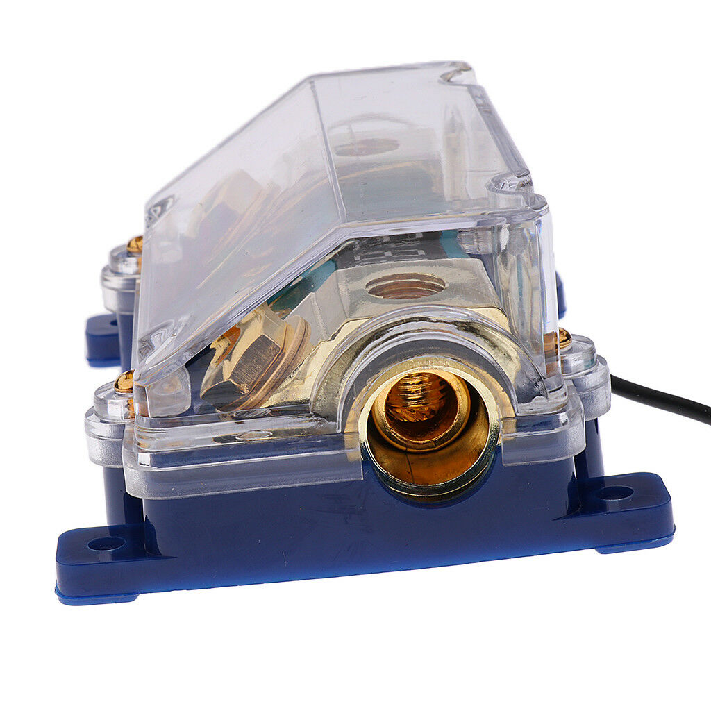Easy Install Digital Platinum ANL Block 0/2/4 Gauge Fuse Holder SKFH125BG