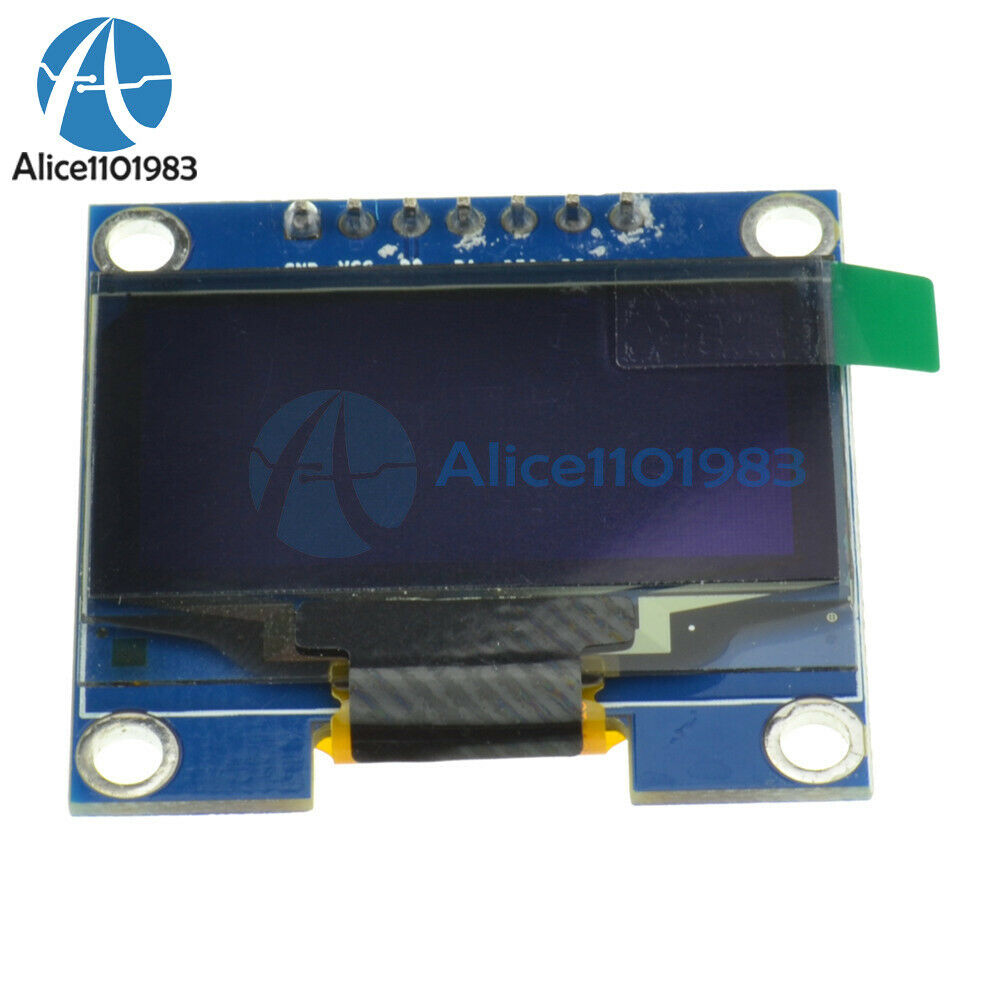 3-5V 1.3" White SPI Serial 128X64 OLCD LED Display Module for Arduino UNO R3