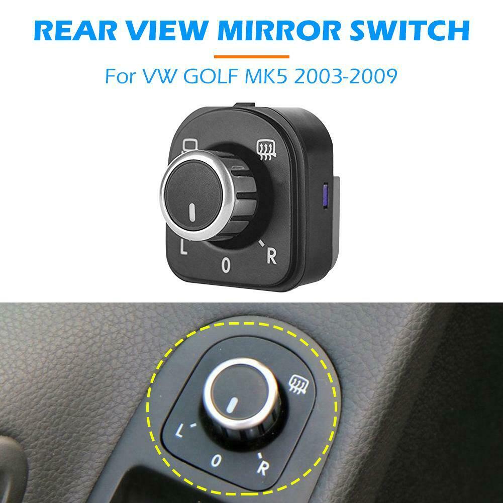 Mirror Adjustment Switch Knob 5K0 959 565 for VW Golf Mk5 Mk6 Passat B6 EOS @