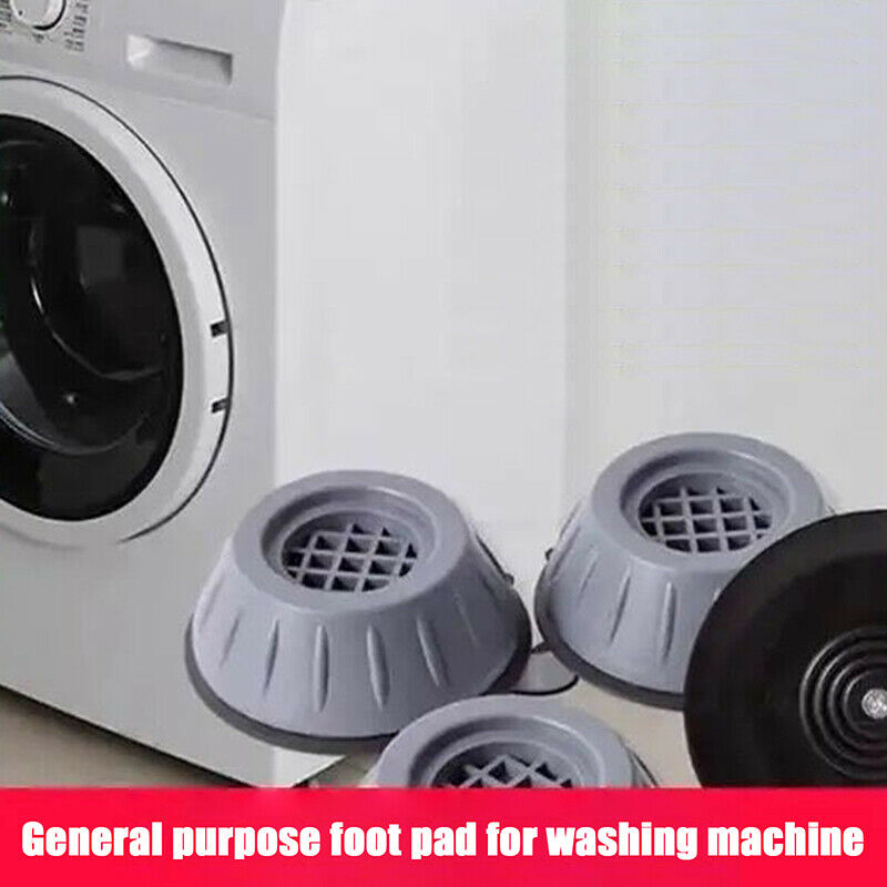 4Pc Universal Anti-Vibration Feet Pads Washing Machine Rubber Anti-Vibration  JY