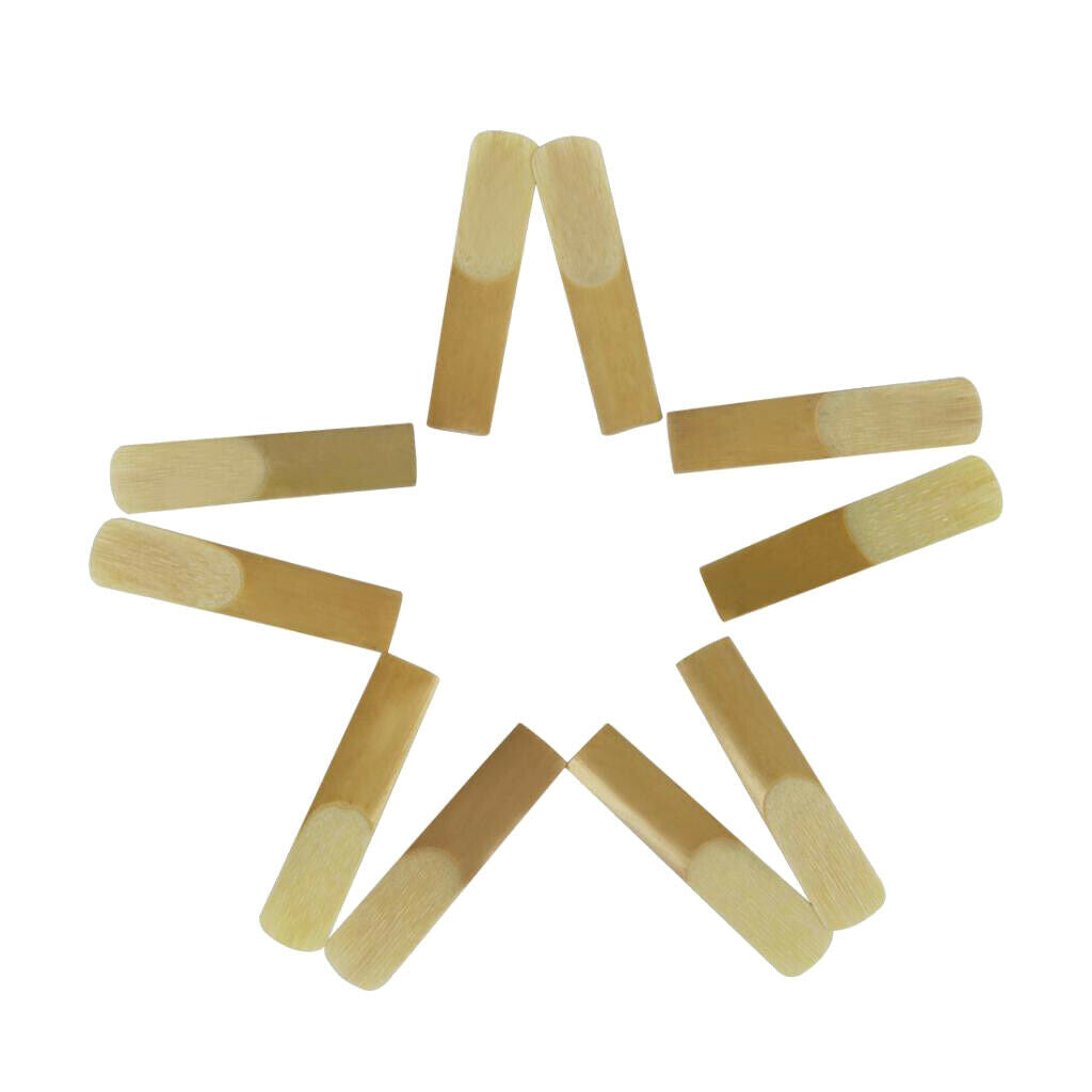 10 Pieces SLADE Saxophone Sax Reeds for Woodwind Instrument Parts Soprano