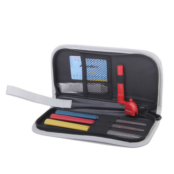 Pack Of Guitar Tools Kit For Luthier Inc Nut Files, Stainless Steel Ruler,Winder