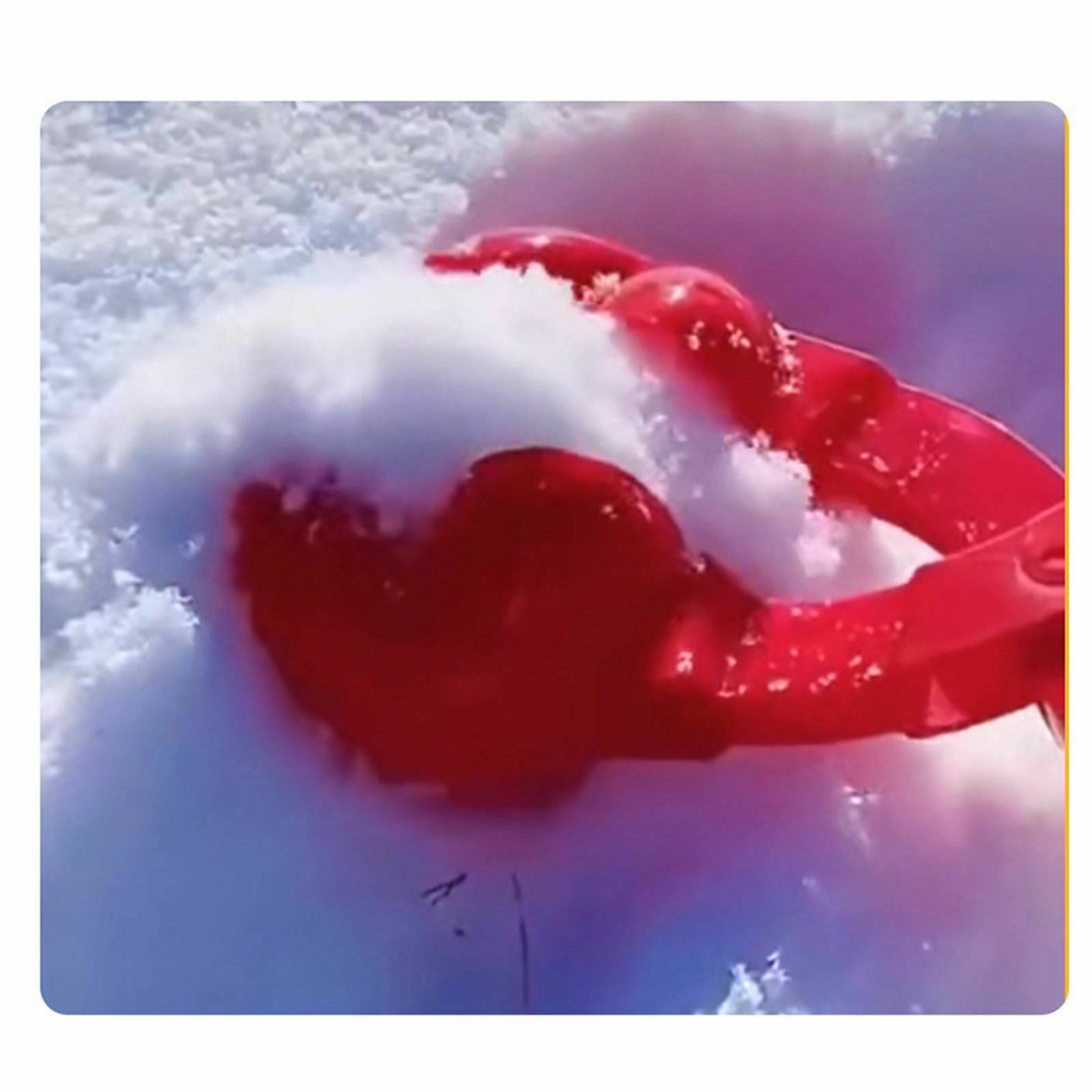 Outdoor Love Heart Snowbal Maker Child Snow Sand Mold Winter Outdoor Games