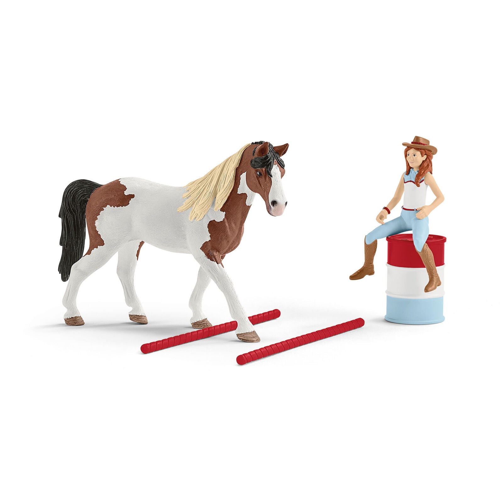42441 Schleich Horse Club Hannah's Western Riding Set Horse Club Plastic Figurin